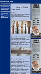 Mobile Screenshot of buildaguitarneck.com